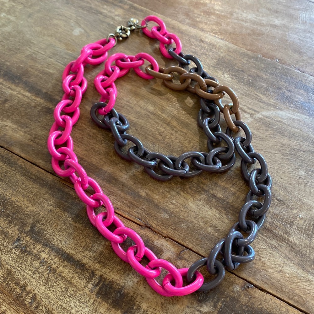 J. crew chunky chain link necklace